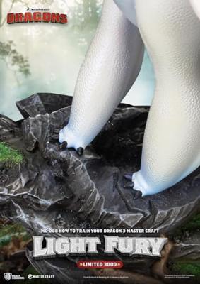 How To Train Your Dragon 3 Master Craft Statue Light Fury 29 cm - thumbnail