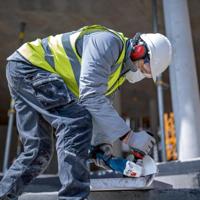 Bosch Professional GWS 18V-180 P Accu Haakse Slijper 180mm 18V Basic Body L-Boxx - 06019H6L02 - thumbnail