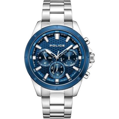 Police PEWJK2204109 Zilverkleurig Heren horloge