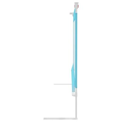 VidaXL Bedhekje peuter 190x25 cm stof blauw - thumbnail