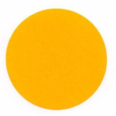 Etiket 50 mm rond fluor oranje 1000 rol