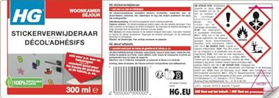 HG Stickerverwijderaar 300ml
