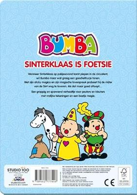Studio 100 Bumba kartonboek - sinterklaas is foetsie! Studio 100 Bumba kartonboek - sinterklaas is foetsie!