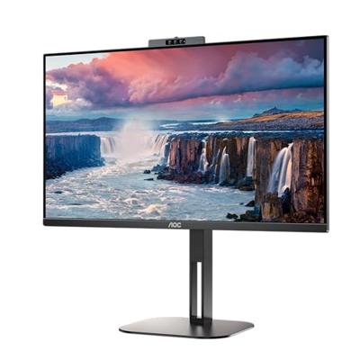 AOC Value-Line 24V5CW/BK LED-monitor Energielabel F (A - G) 61 cm (24 inch) 1920 x 1080 Pixel 16:9 4 ms HDMI, DisplayPort, USB-A 3.2 Gen 1, USB-C,