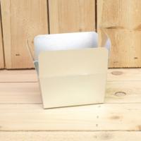 Bonbon doosjes - Chocolade doosje - Zilver mat LAAG - 24 stuks - thumbnail