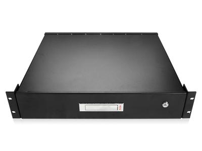 iStarUSA Accessoire WA-DWR2UB 2U Schuiflade met Sleutelslot Bruine Doos