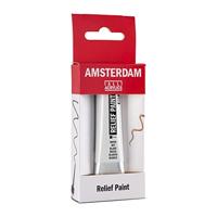 Royal Talens Amsterdam Reliëf Verf Tube 20 ml - Wit 100 - thumbnail
