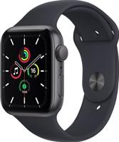 Refurbished Apple Watch SE 2020 GPS 44mm Space Gray Licht gebruikt - thumbnail