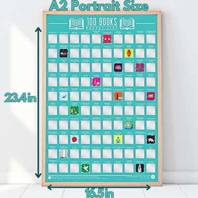 Gift Republic Kraskaart - 100 Boeken