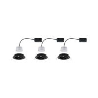 Paulmann 94472 Nova LED-inbouwlamp LED 18 W Zwart (mat) - thumbnail