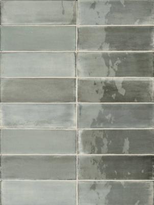 Wandtegel groen Sartoria Tbrick 16x5cm shark glans gerectificeerd