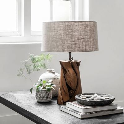 MUST Living Tafellamp 'Jungle' Teakhout, 52cm MUST Living Tafellamp 'Jungle' Teakhout, 52cm