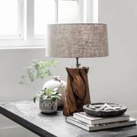 MUST Living Tafellamp 'Jungle' Teakhout, 52cm - thumbnail