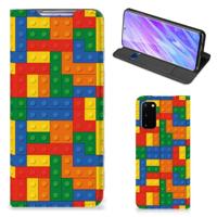 Samsung Galaxy S20 | Hoesje met Magneet | Blokken - thumbnail