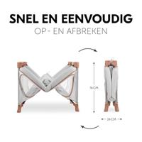 Lettino da viaggio - HAUCK - DREAM N PLAY PLUS - 60 x 120 cm - Dalla nascita - Pieghevole - Sughero polveroso - thumbnail