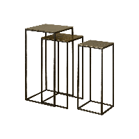 RENEW Bijzettafel 'Jose' Set van 3 stuks, kleur Meerkleurig - thumbnail