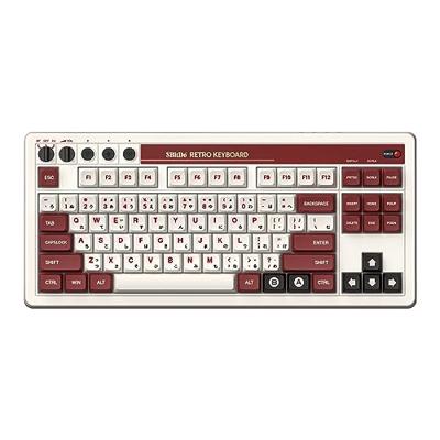 8BitDo Retro Mechanical Keyboard Fami Edition gaming toetsenbord 8BitDo Retro Mechanical Keyboard Fami Edition gaming toetsenbord