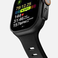 Nomad Tempo Band Apple Watch Ultra 1/ 2/ 3 Zwart - thumbnail