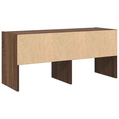 Schoenenrek stapelbaar 89,5x30x40 cm bruin eikenkleur Schoenenrek stapelbaar 89,5x30x40 cm bruin eikenkleur