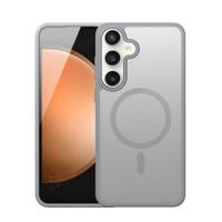 Dux Ducis Yind Samsung Galaxy S25 FE hoesje - slanke backcover met MagSafe ondersteuning - Grijs - thumbnail