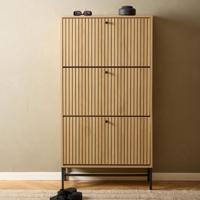 Bendt Schoenenkast 'Davon' Eikenlook, 140 x 72cm - thumbnail