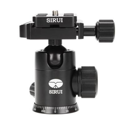 SIRUI E-10 aluminium kogelkop (29 mm, max. belastbaarheid 8 kg) incl. TY-50E wisselplaat zwart