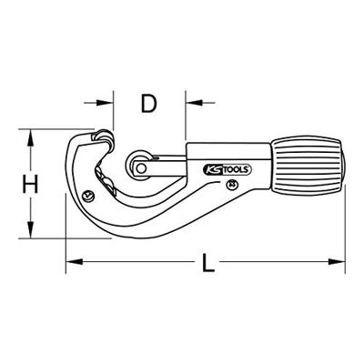 KS Tools 103.5050I Buissnijder