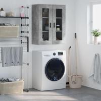 Hangkast 69,5x34x90 cm betongrijs - thumbnail