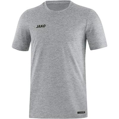 JAKO 6129 T-Shirt Premium Basics - Lichtgrijs Gemeleerd - XXL
