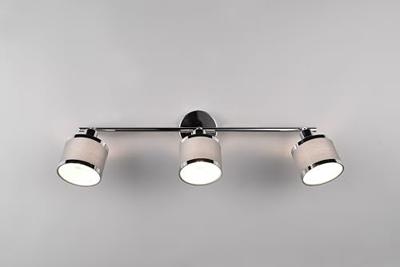 Trio Design opbouwspotArosa nikkel 3-lichts - 812100306