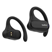 Belkin SoundForm ClearFit Open-Ear Wireless Earbuds, lichte langdurig comfortabele draadloze oordopjes, waterbestendig (IPX5), draadloze oortjes voor sport, hiken, fietsen, hardlopen en meer - Zwart - thumbnail