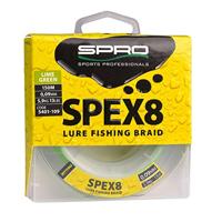 Spro Spex8 Braid Lime Green 0.15 mm 150M - thumbnail