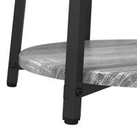 Bijzettafelset 2 pcs Grijs sonoma en Zwart 50 x 50 x 51 cm - thumbnail