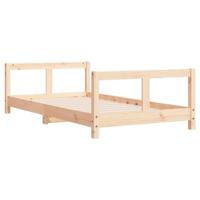 Kinderbedframe 80x160 cm massief grenenhout - thumbnail