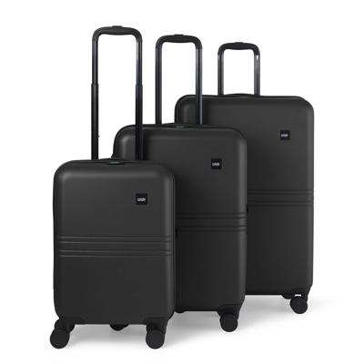 Oistr Riga 3-delige Kofferset Black