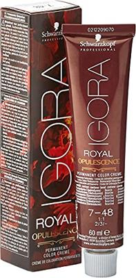 Schwarzkopf - Igora Royal Permanent Color Creme 7-48 Blond Moyen Beige Rouge 60 ml Schwarzkopf - Igora Royal Permanent Color Creme 7-48 Blond Moyen Beige Rouge 60 ml