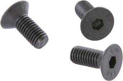 Bollard Bout screw m8 zinc black 3 pcs. 15mm