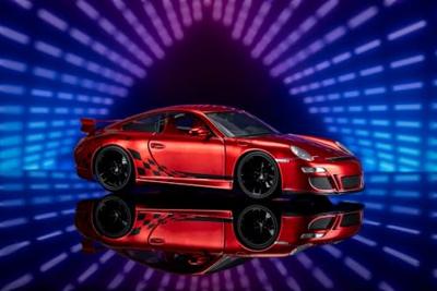 JADA TOYS Porsche Roze slips, 911 GT3 997 Kant-en-klaar model Personenauto (model) JADA TOYS Porsche Roze slips, 911 GT3 997 Kant-en-klaar model Personenauto (model)