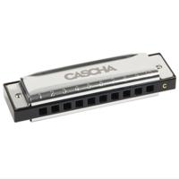 Cascha HH 1600 Blues Harmonica Set (DE/EN/FR/ES) met lesboek - thumbnail