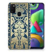 Samsung Galaxy M21 | M30s TPU Case Beige Flowers - thumbnail