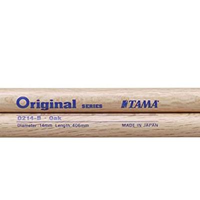 Tama O214-S drumstokken Japanese Oak met Small tip - 14mm