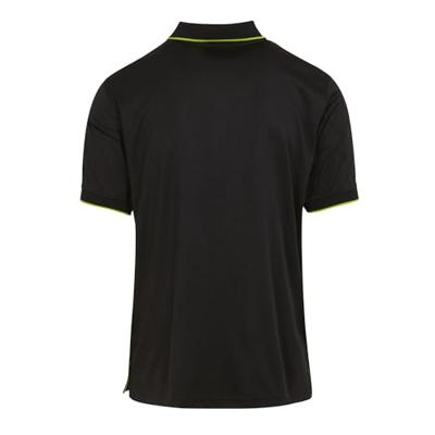Ragetta RG264 Navigate Short Sleeve Polo - Black/Lime - XL