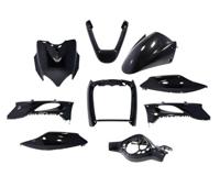 Edge Plaatset 9-delig voor yamaha jog r/ mbk machg - metallic zwart - thumbnail