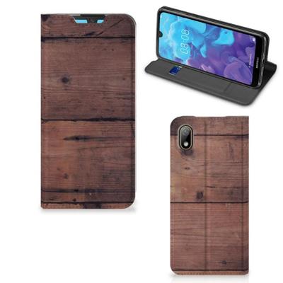 Huawei Y5 (2019) Book | Wallet Case | Old Wood