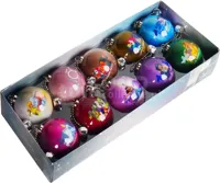 Kerstballen Plastic Disney Ø6cm 10st - thumbnail