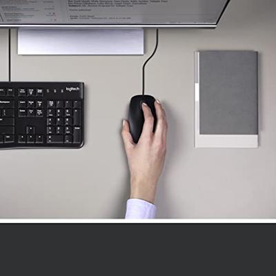 Logitech MK120 Desktop (Qwerty) Toetsenbord Zwart - thumbnail