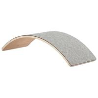 Goki houten balansbord wave met vilt, 82cm - thumbnail