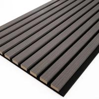 WallArt akupanelen 4 st akoestisch askleurig eiken - thumbnail