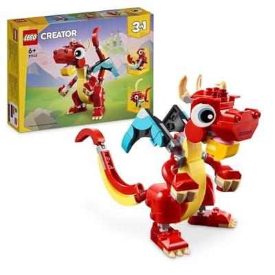 Bouwspel Lego Creator 31145 Red Dragon 149 Onderdelen - thumbnail