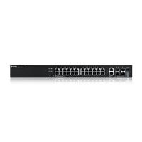 Zyxel XGS2220-30 Managed L3 Gigabit Ethernet (10/100/1000) Zwart - thumbnail